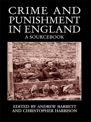 cover image of Crime and Punishment in England